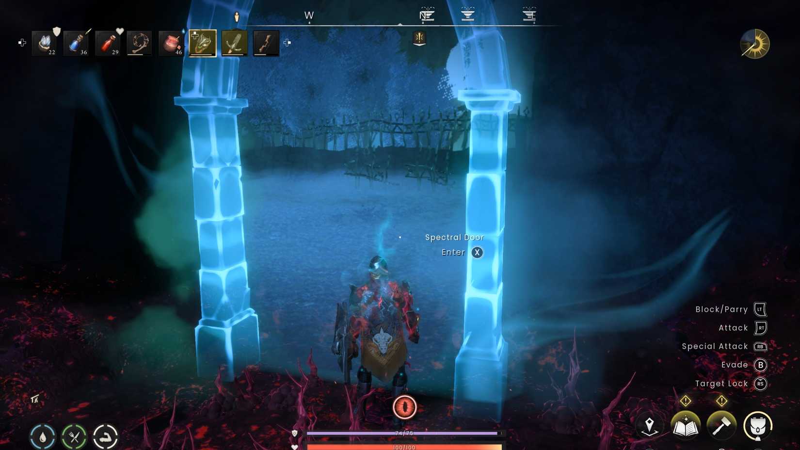 Entering Fellhollow in RuneScape Dragonwilds