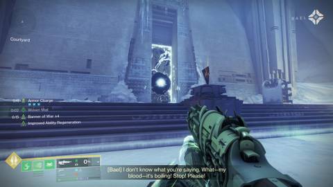 entering the portal room