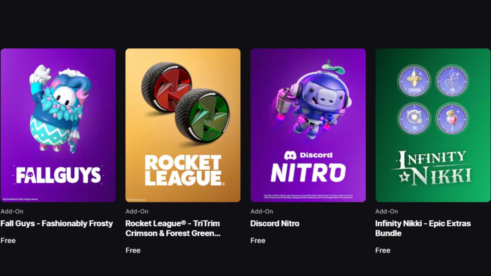 epic games store freebies 2025