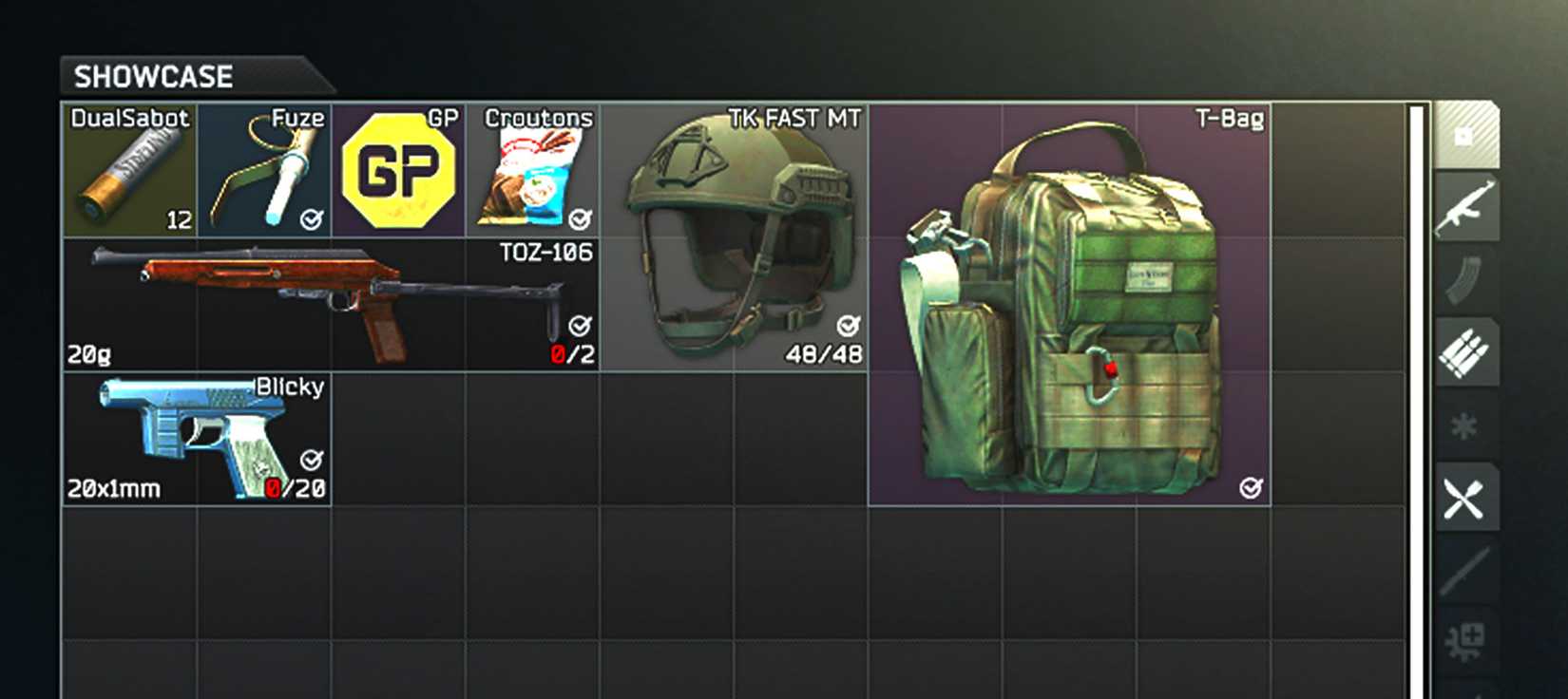 Escape from Tarkov PAY2WIN joke bundle contents screenshot