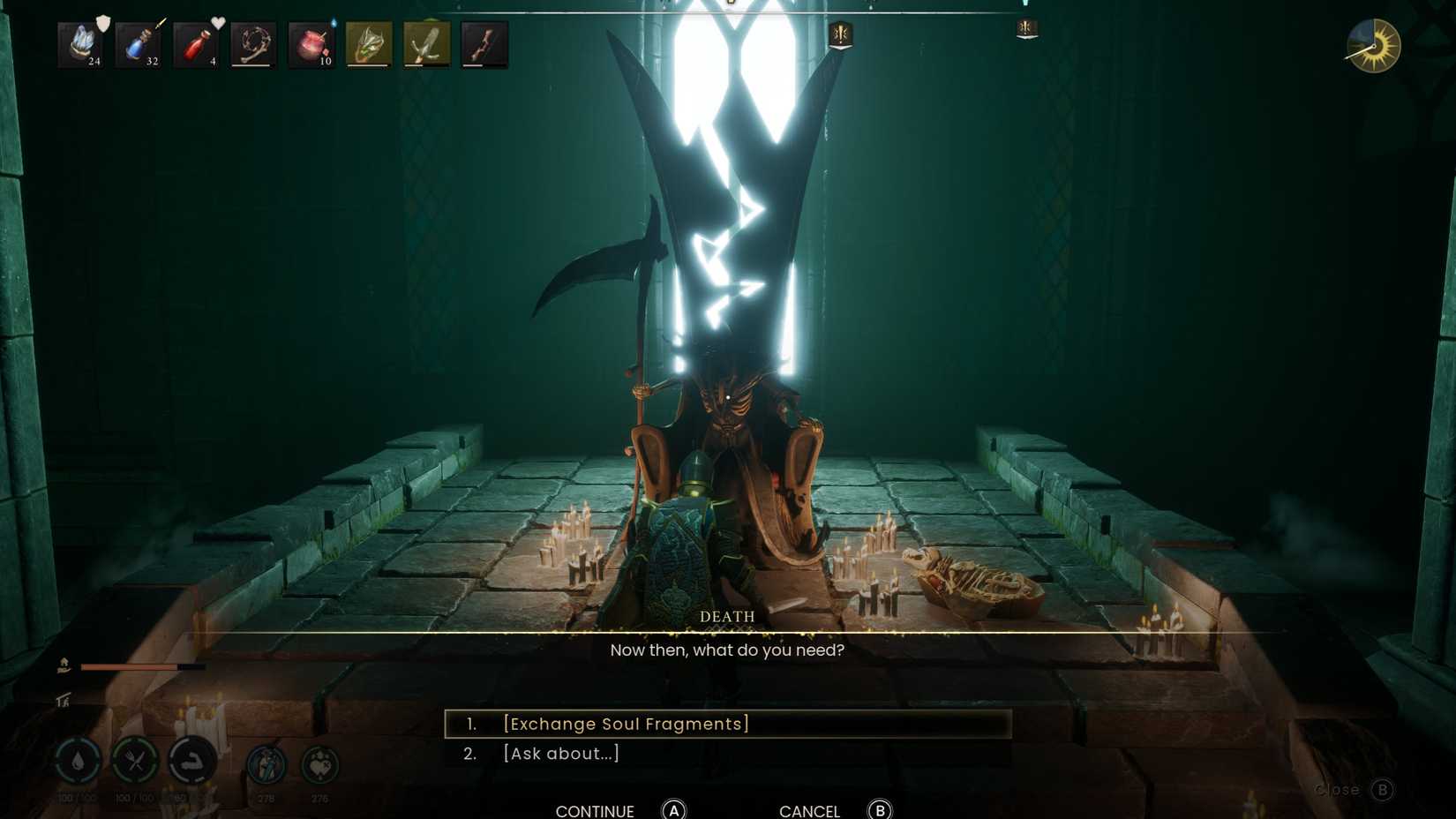 Exchange Soul Fragments with Items from Death RuneScape Dragonwilds Fellhollow