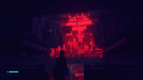 Exploring a hallway in Control