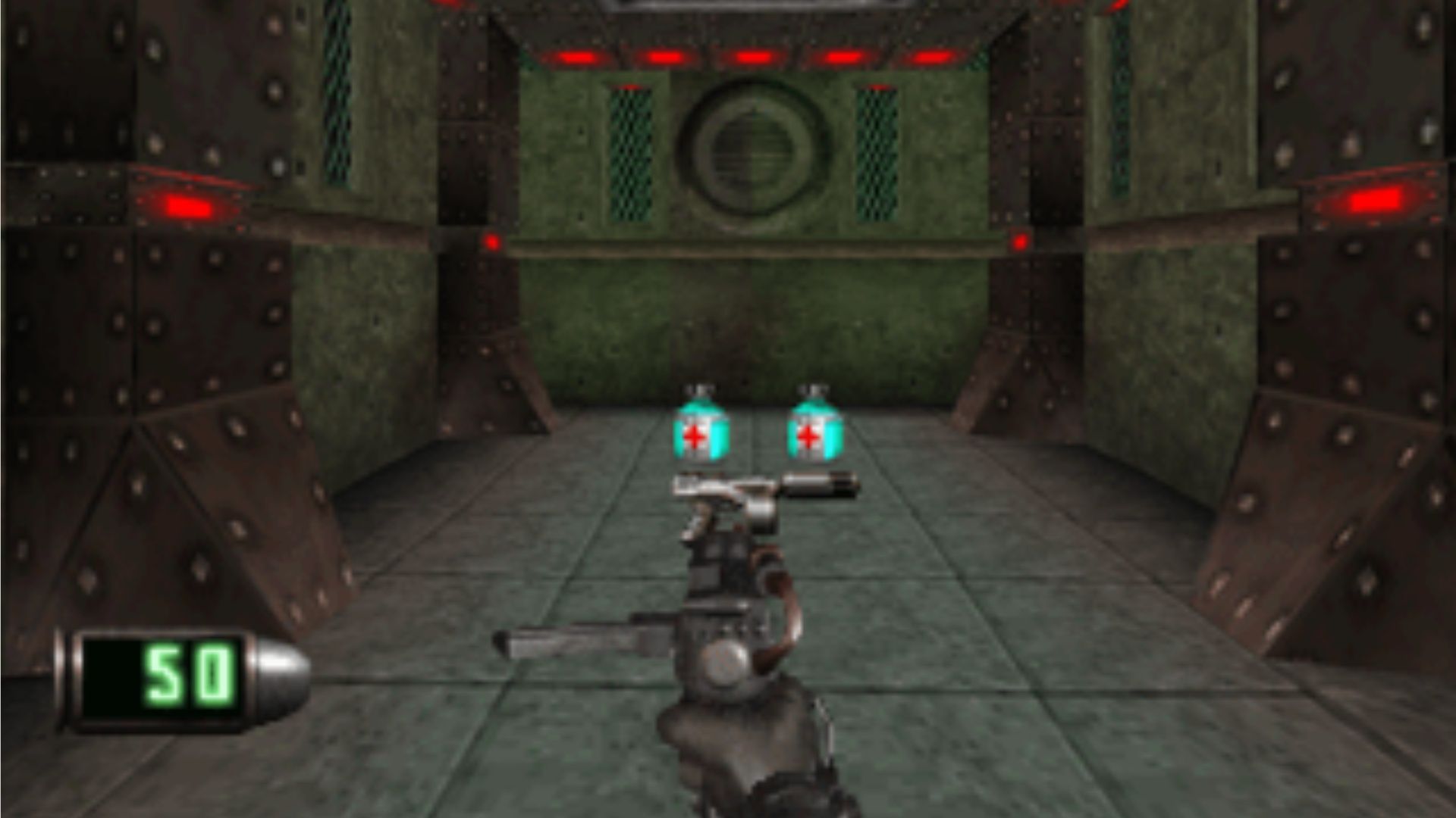 Exploring a level in Disruptor