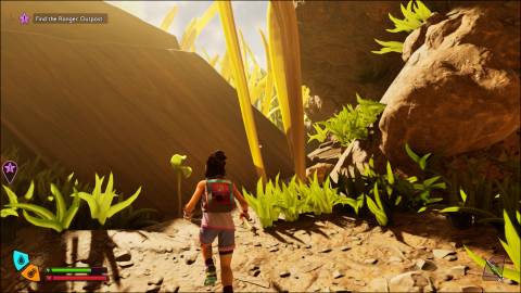 Exploring outside in Grounded 2