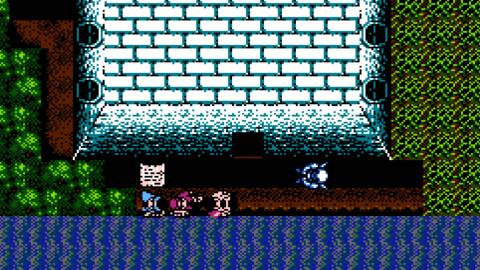 Exploring outside the mansion Sweet Home