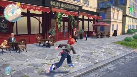 Exploring the city in Pokemon Legends Z-A (2025)