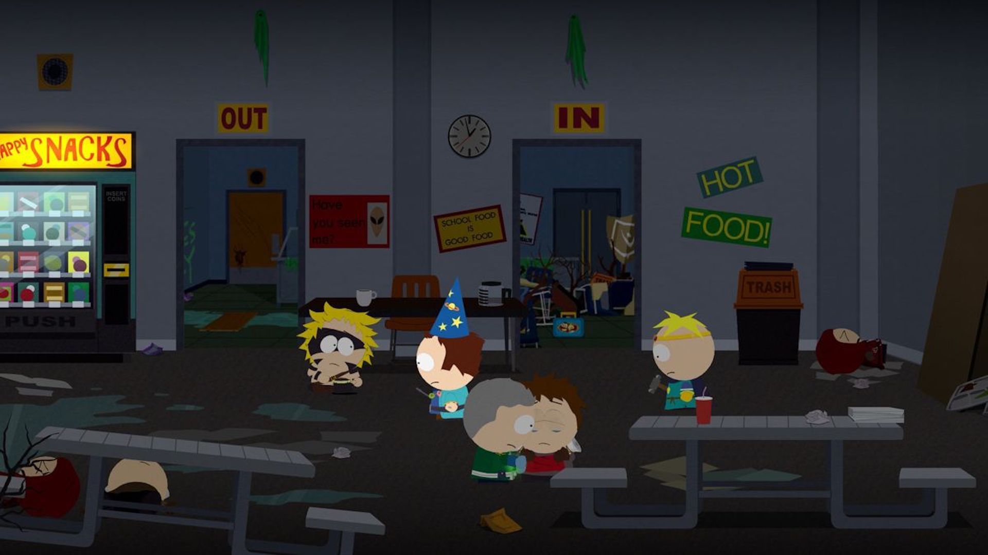 Exploring the school in South Park The Stick Of Truth