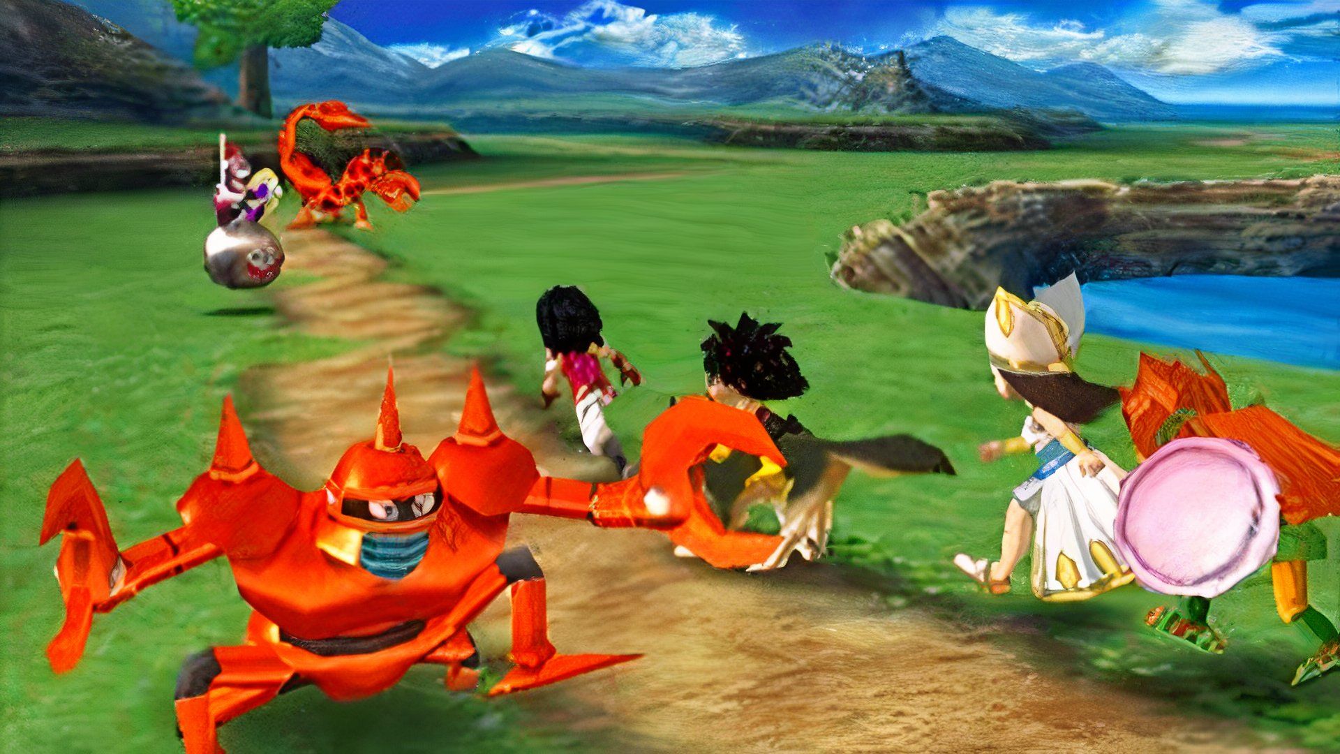 Exploring the world in Dragon Quest 7 Fragments of the Forgotten Past
