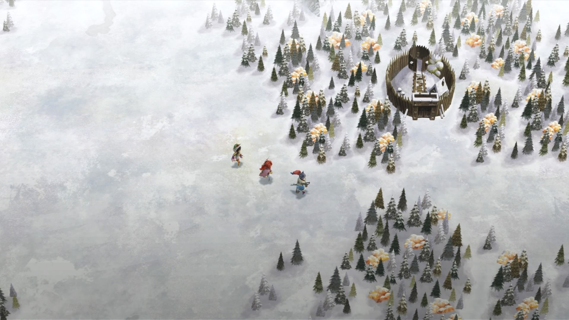 Exploring the world in I Am Setsuna