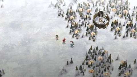 Exploring the world in I Am Setsuna