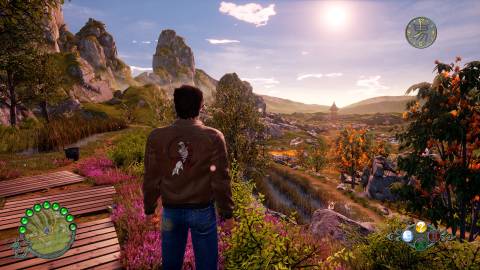 Exploring the world in Shenmue 3 (2020)