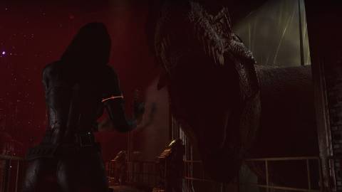 Facing a T-Rex in Code Violet