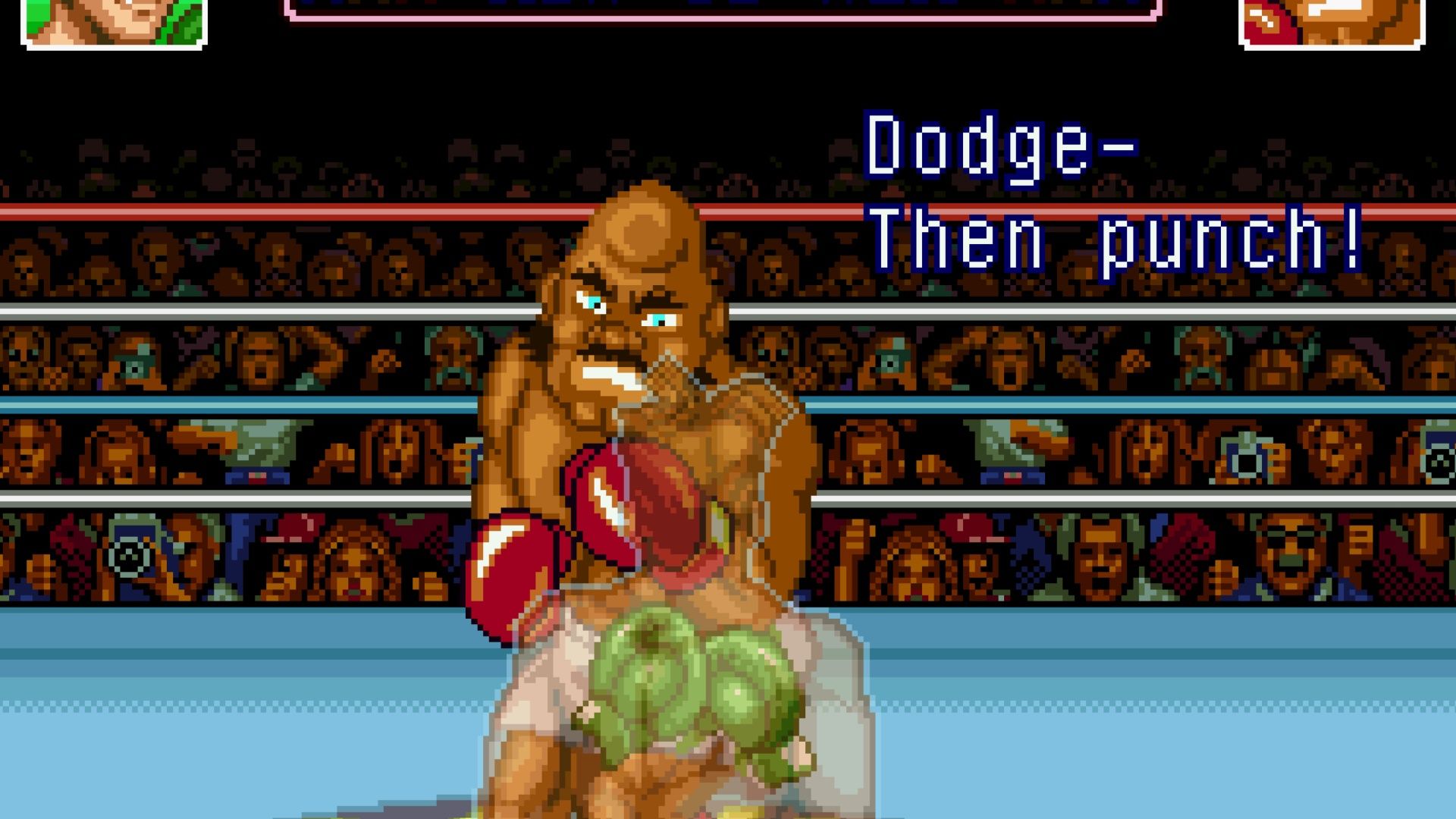 Facing Bald Bull in Super Punch-Out