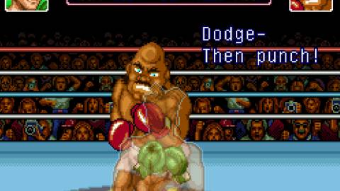 Facing Bald Bull in Super Punch-Out