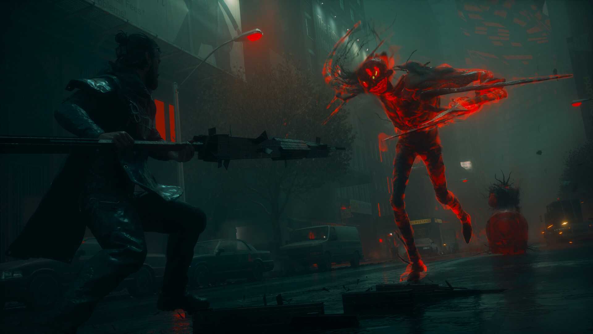 Facing enemies in Control Resonant