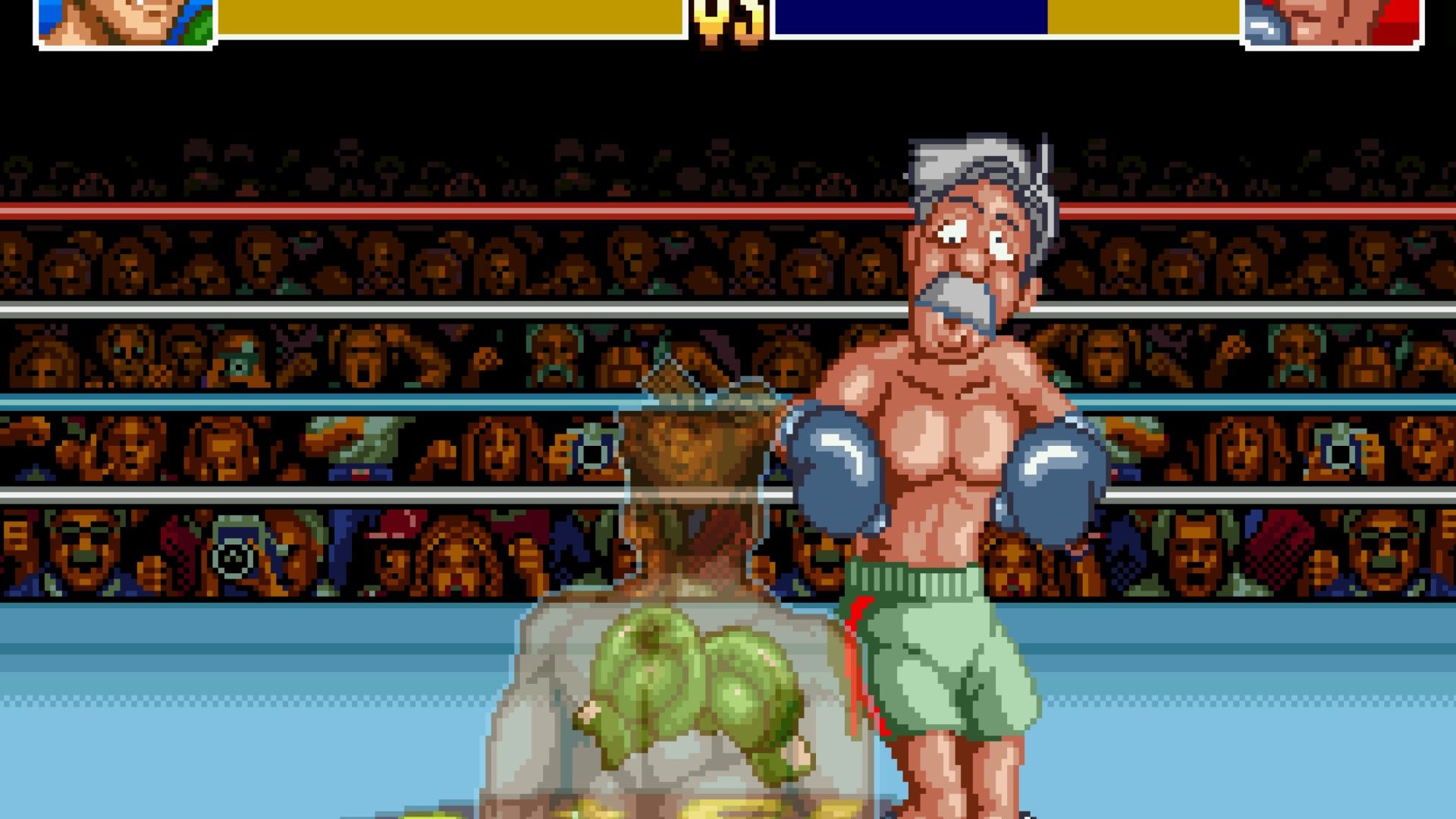 Facing Gabby Jay in Super Punch-Out