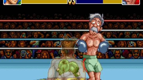 Facing Gabby Jay in Super Punch-Out