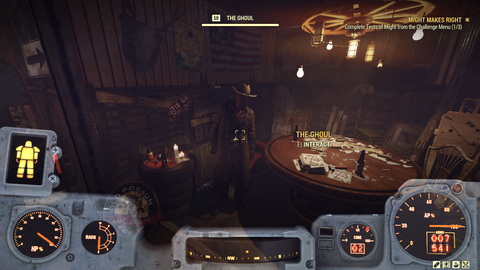 Fallout 76 The Ghoul Grunt Hunt table