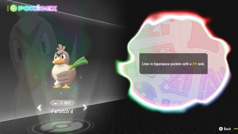 farfetch'd location pokemon legends za mega dimension