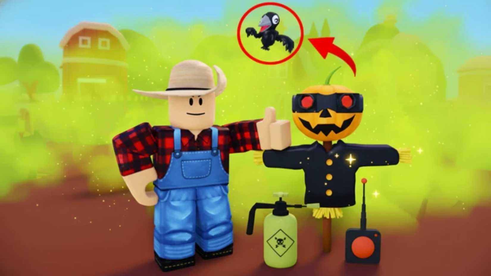 Farmer vs Crows characters