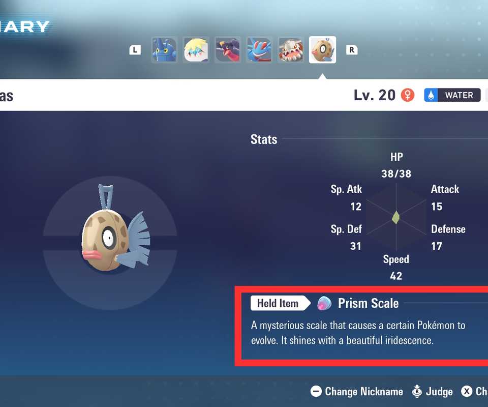 Mega Feebas How to Evolve Feebas into Milotic in Pokemon Legends Z-A Mega Dimension
