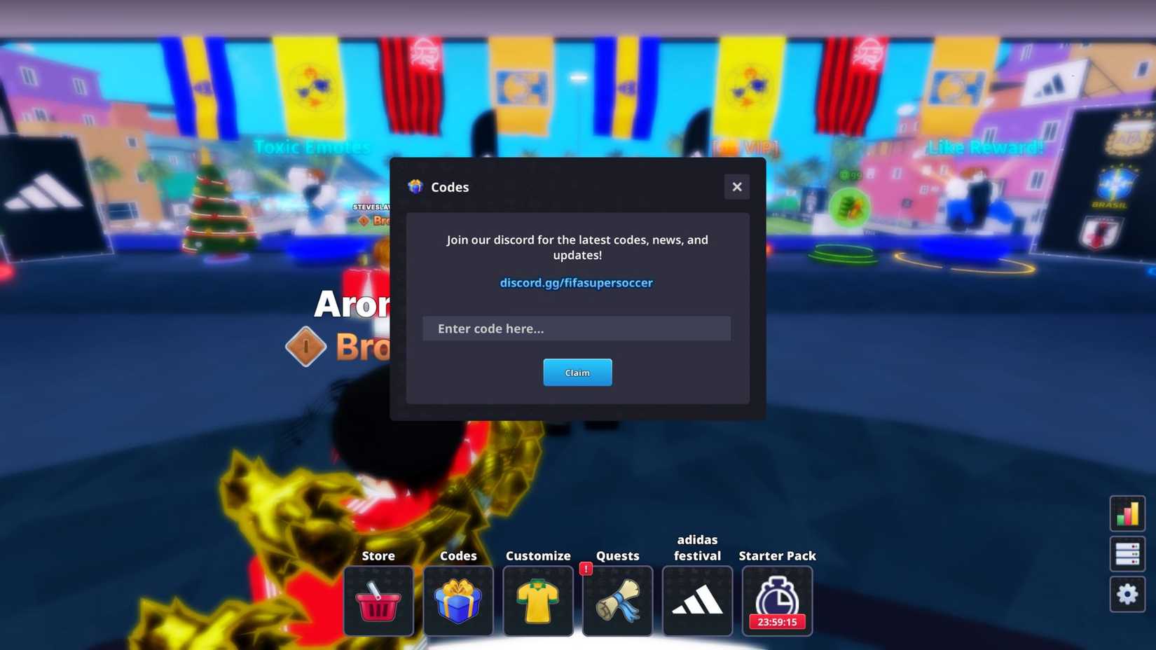 Fifa Cod FIFA Super Soccer Roblox Codes