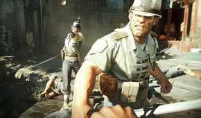 Fighting guards in Dishonored 2