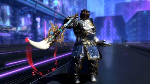final fantasy 14 dawntrail glamour restrictions lifted dark knight paladin