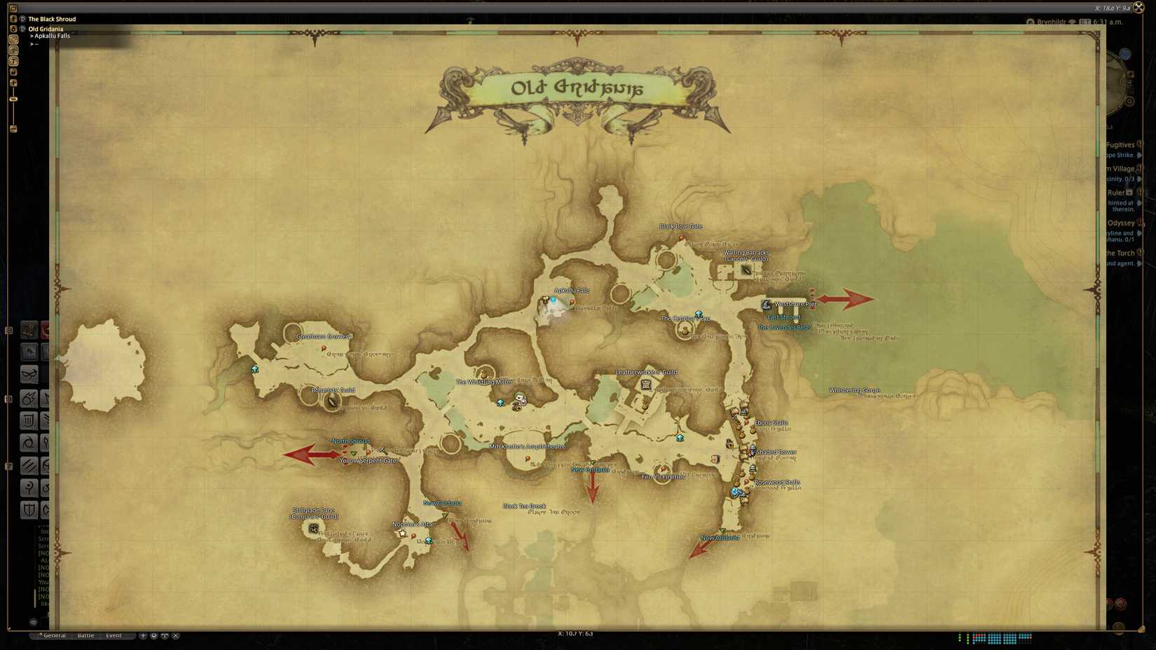 final fantasy 14 patch 7.3 wandering moogle free fantasia location old gridania apkallu falls