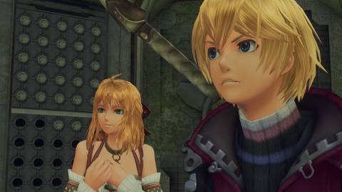 Fiora and Shulk in Xenoblade Chronicles (2020)