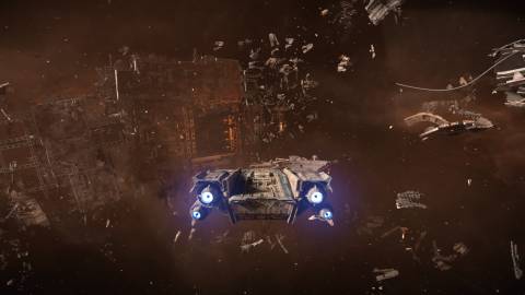 Flying a ship in Star Wars Outlaws (2024)