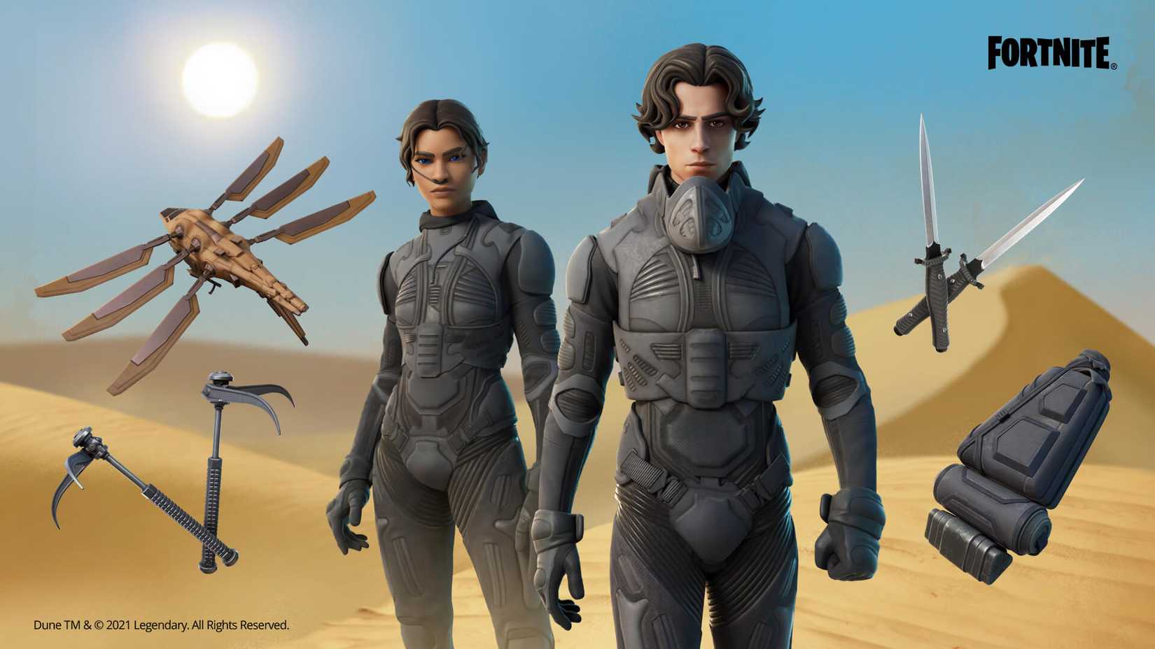 Fortnite dune set