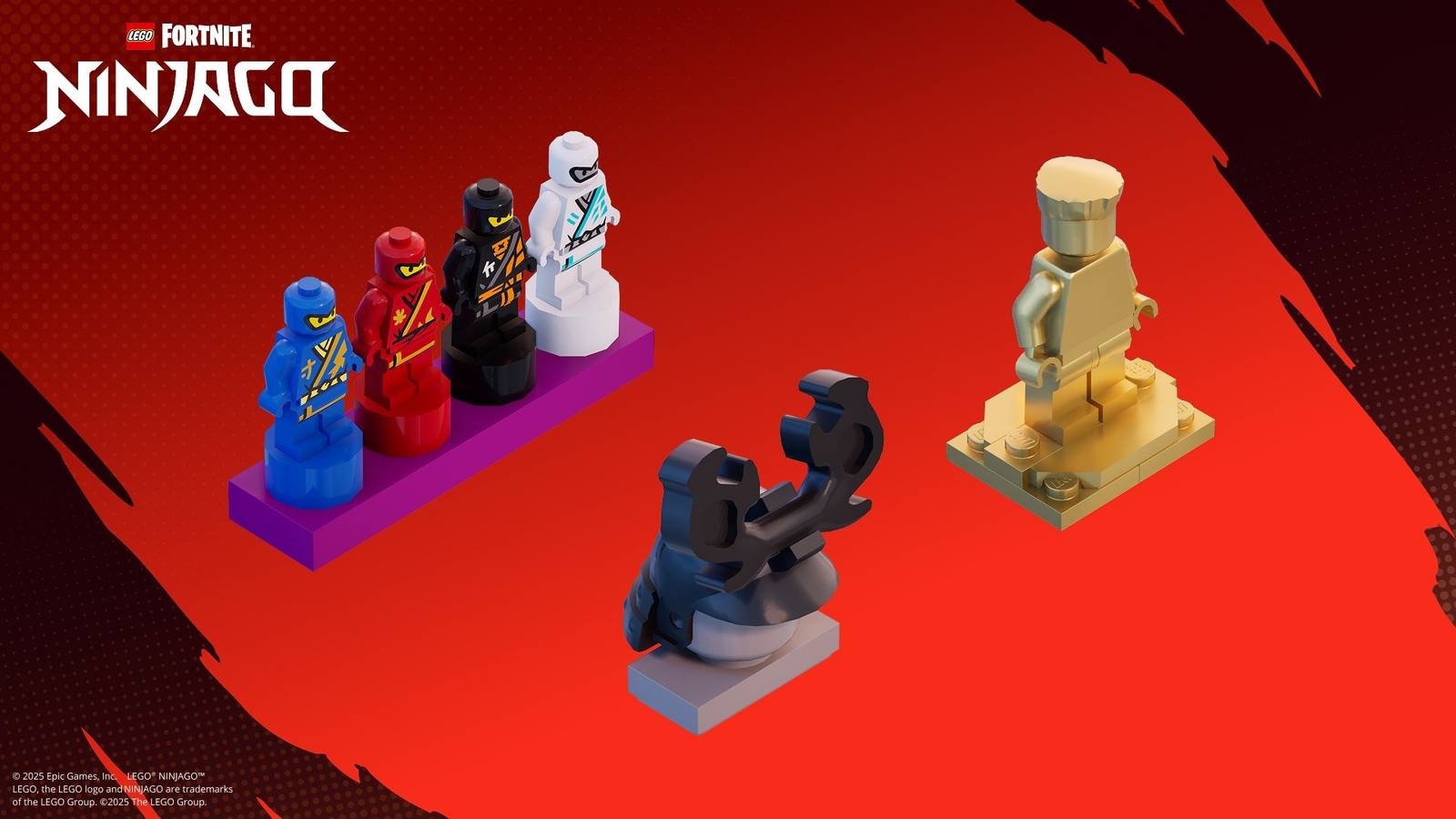 Fortnite Ninjago Twitch Drops items