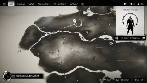 Frozen Forest Crossroads Mongol Camp in Kamiagata in Ghost of Tsushima