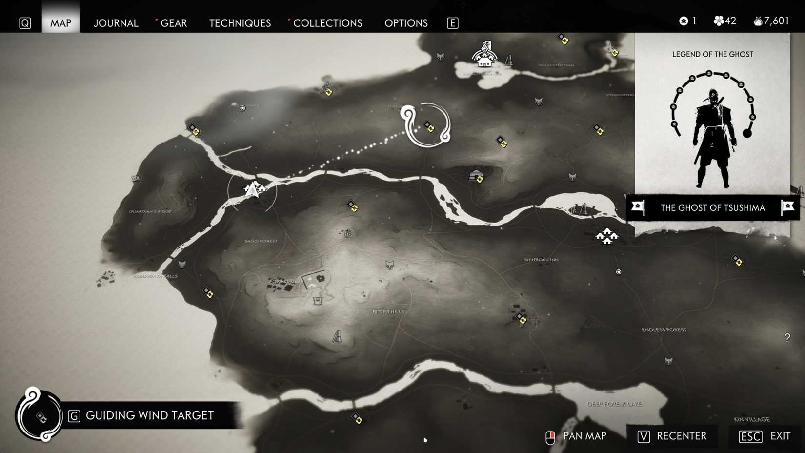 Frozen Forest Crossroads Mongol Camp in Kamiagata in Ghost of Tsushima