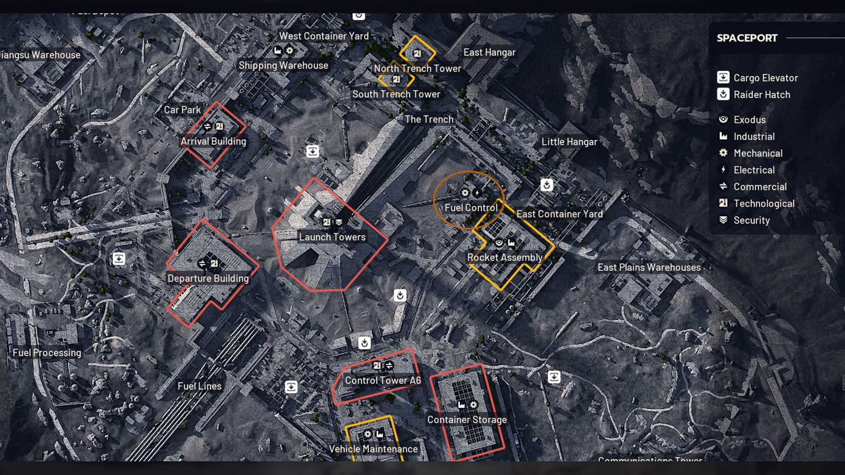 Fuel Control building location in ARC Raiders