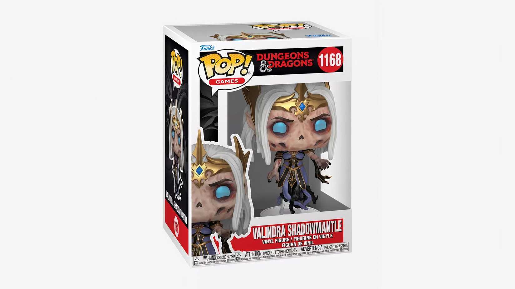 Funko Dungeons & Dragons Pop! Valindra Shadowmantle with Box Games - Game Rant