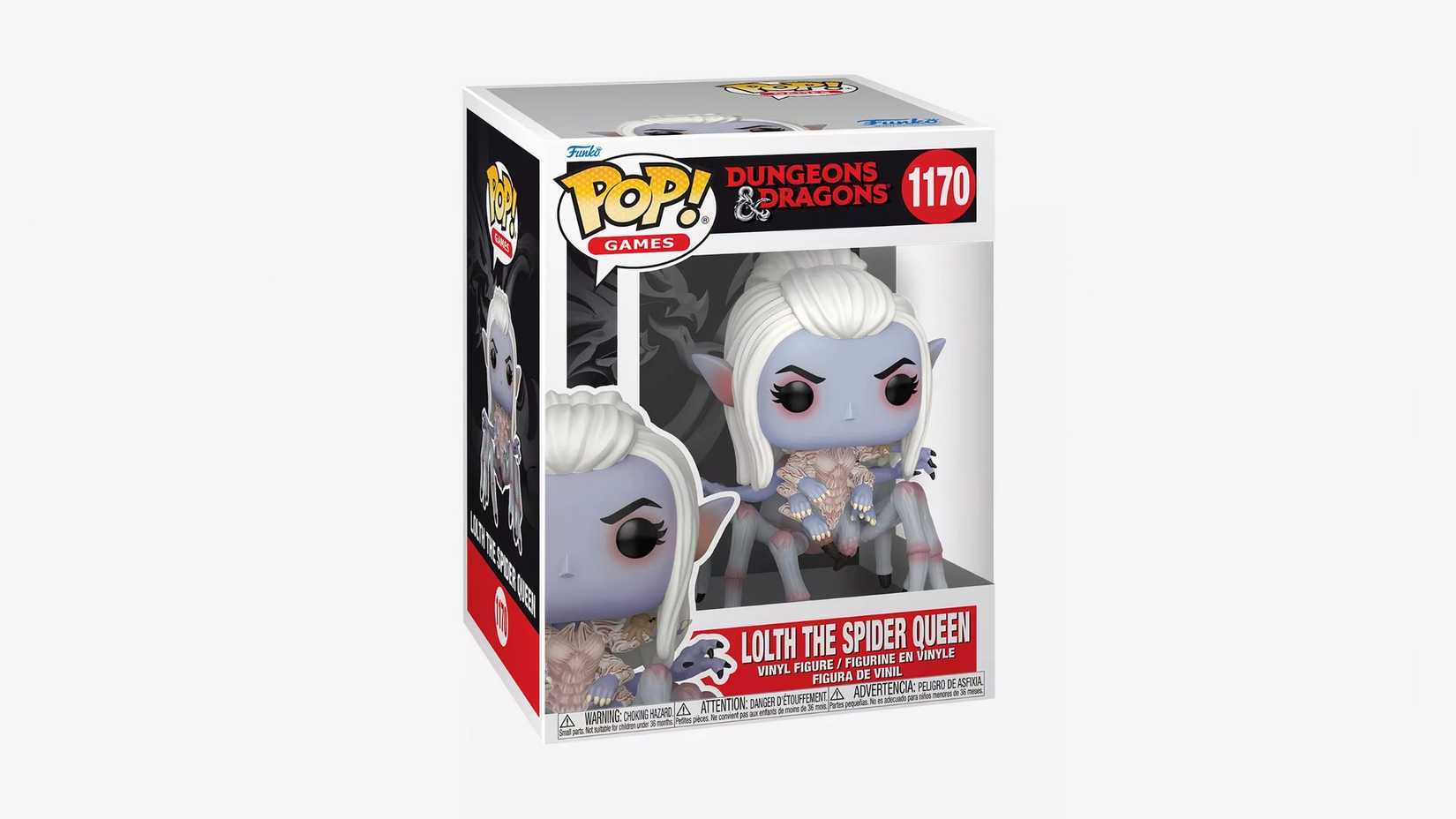 Funko Dungeons & Dragons Pop! Premium Lolth The Spider Queen with Box - Game Rant