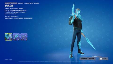 Gale Fortnite Crew Skin