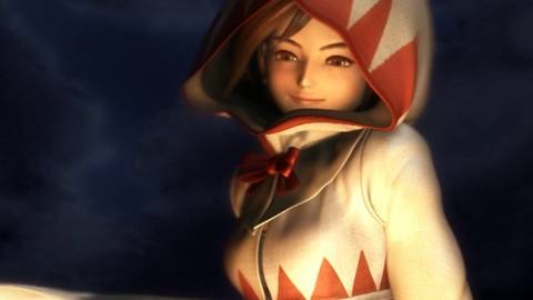 Garnet in a white mage robe in Final Fantasy 9