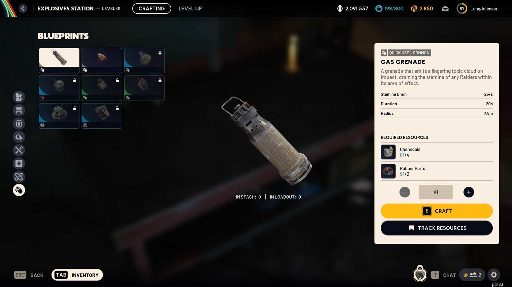 ARC Raiders gas grenades