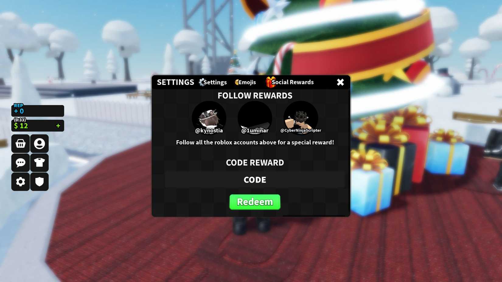 German Voice the codes tab