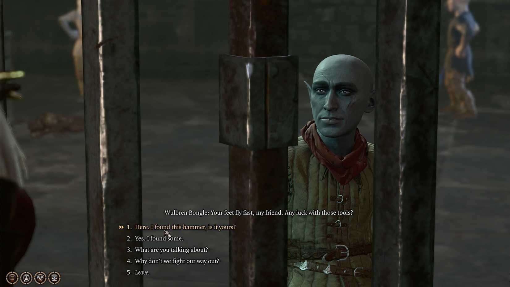 give wulbren his hammer in bg3