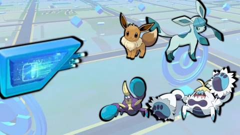Glacial Lure Module Pokemon GO Eevee Glaceon Crabrawler Crabominable