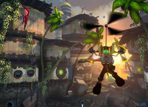 Gliding in Ratchet & Clank Into the Nexus