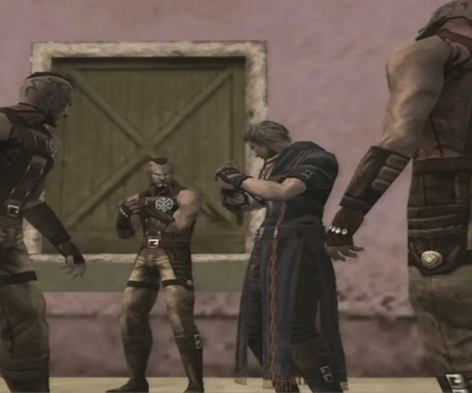God Hand Characters Stand Together