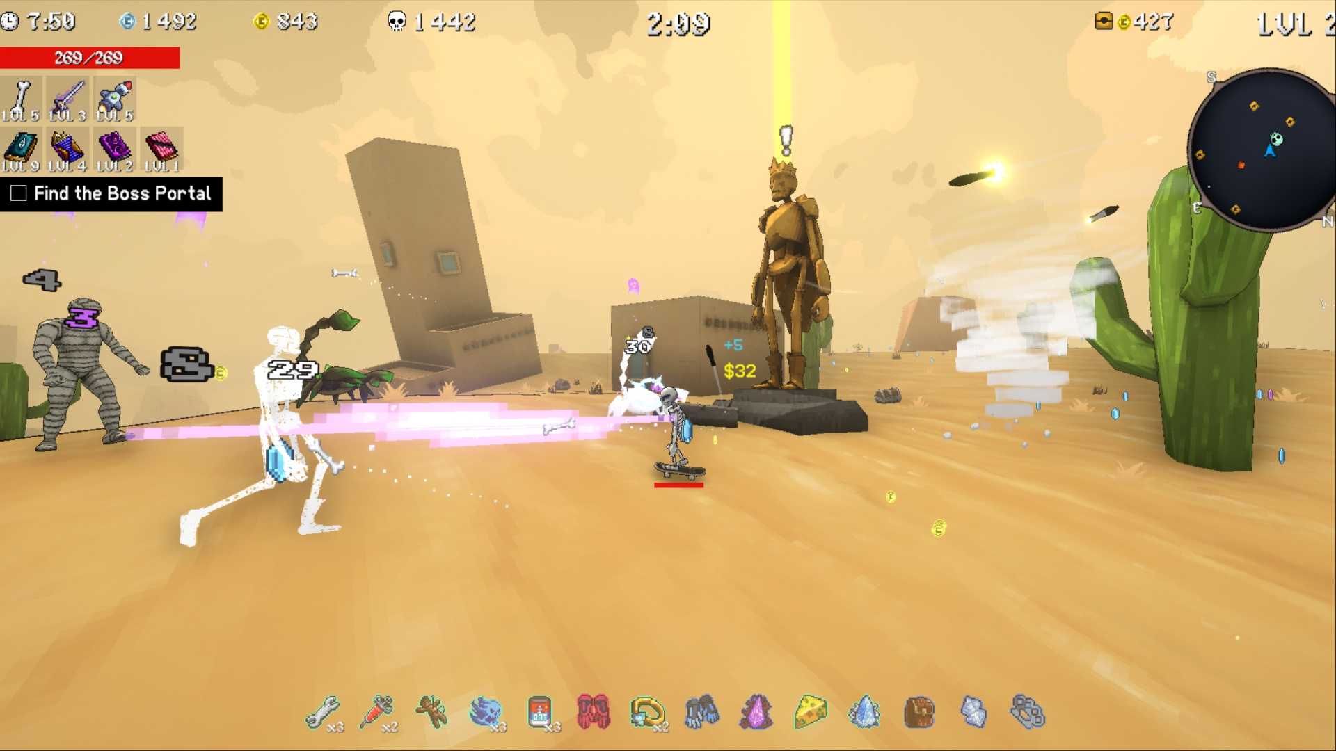 Calcium Character How to Unlock the Third Map in Megabonk