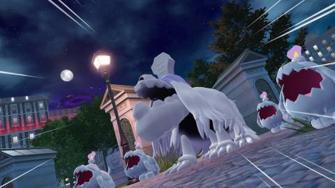 greavard houndstone A Sorta Scary Cemetery pokemon legends za