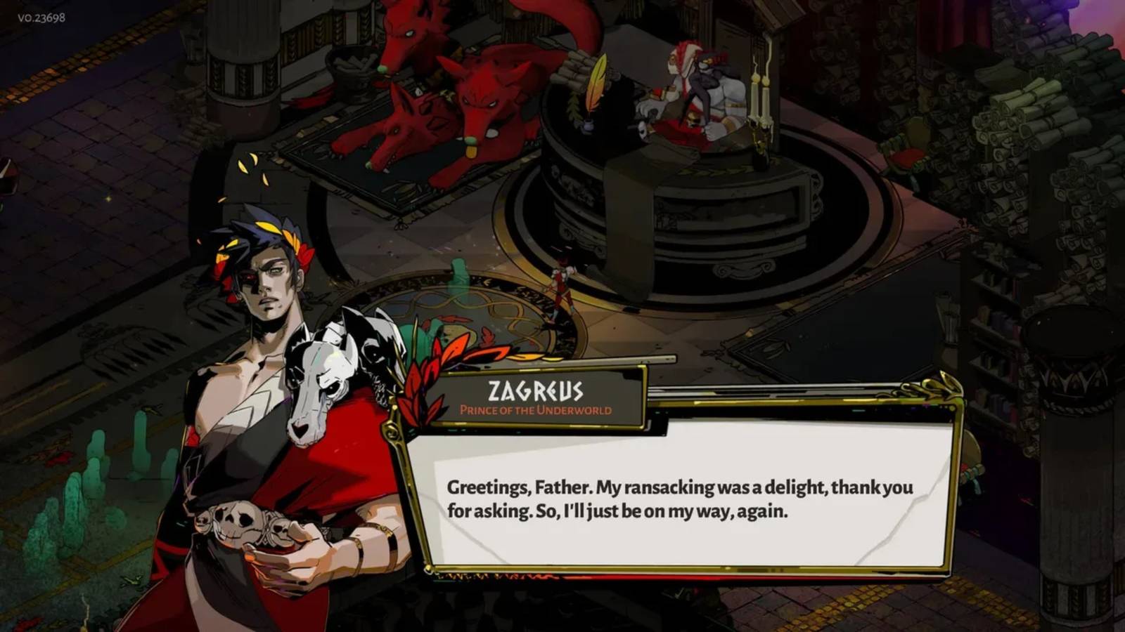 Hades Zagreus Talks To Hades (1)