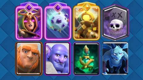 Hero Mini Pekka Giant Graveyard Deck